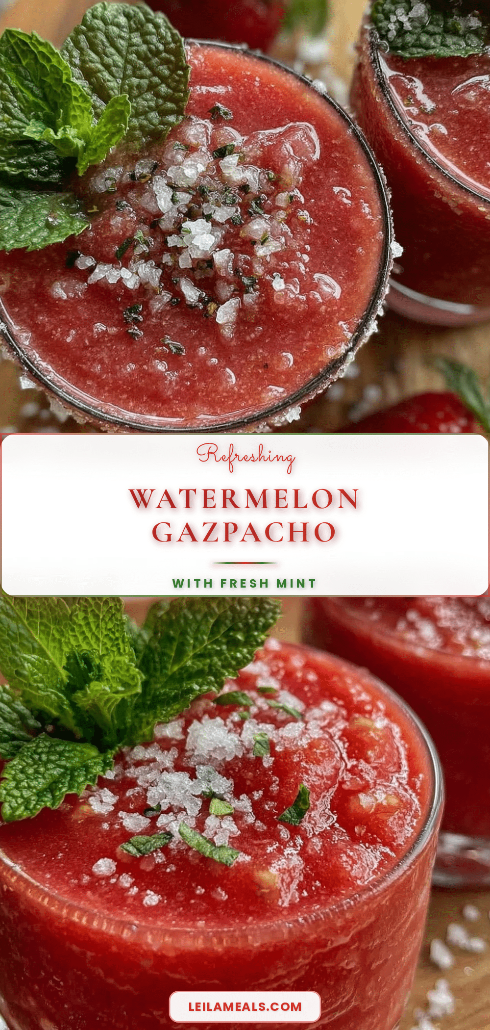 fresh watermelon gazpacho recipe