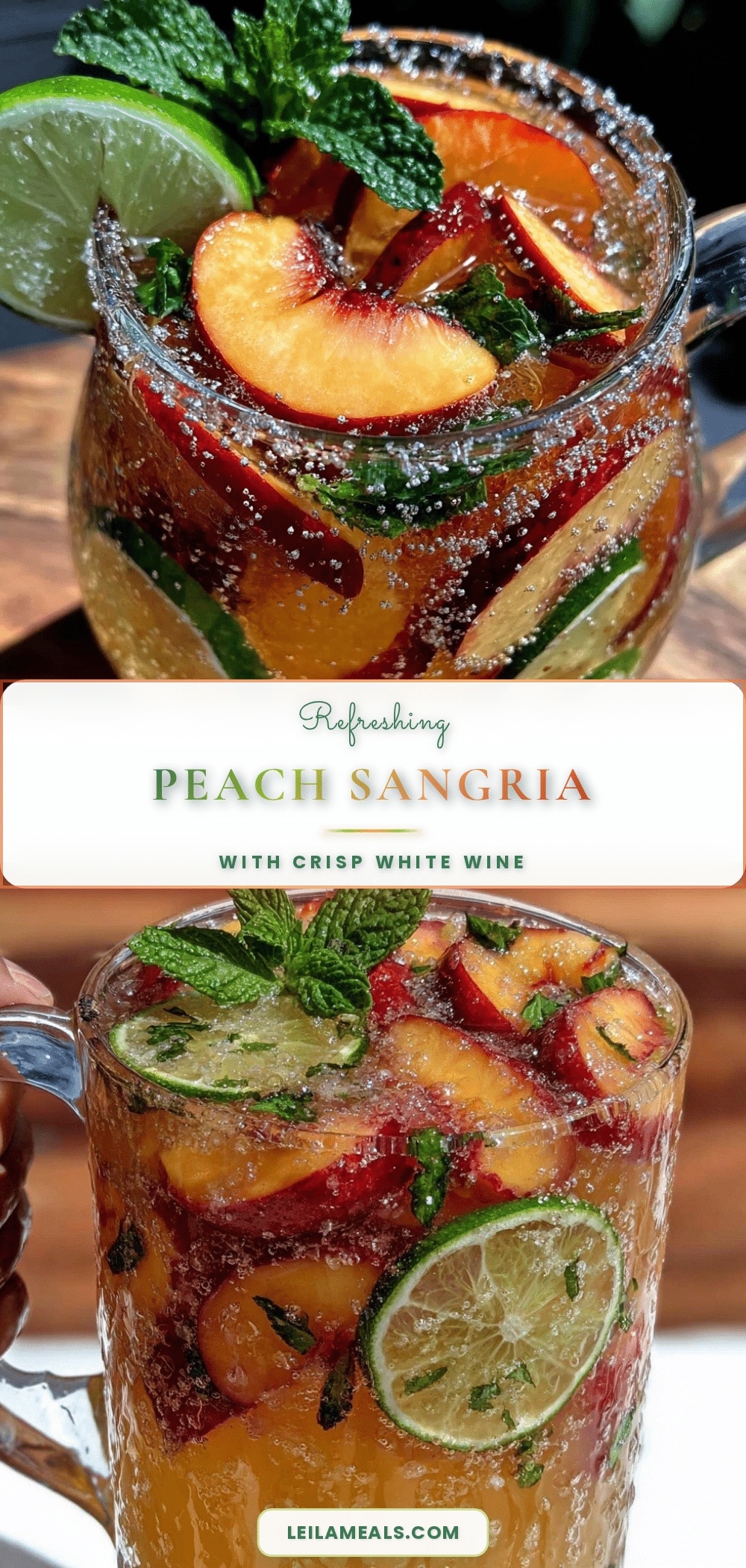 peach sangria recipe