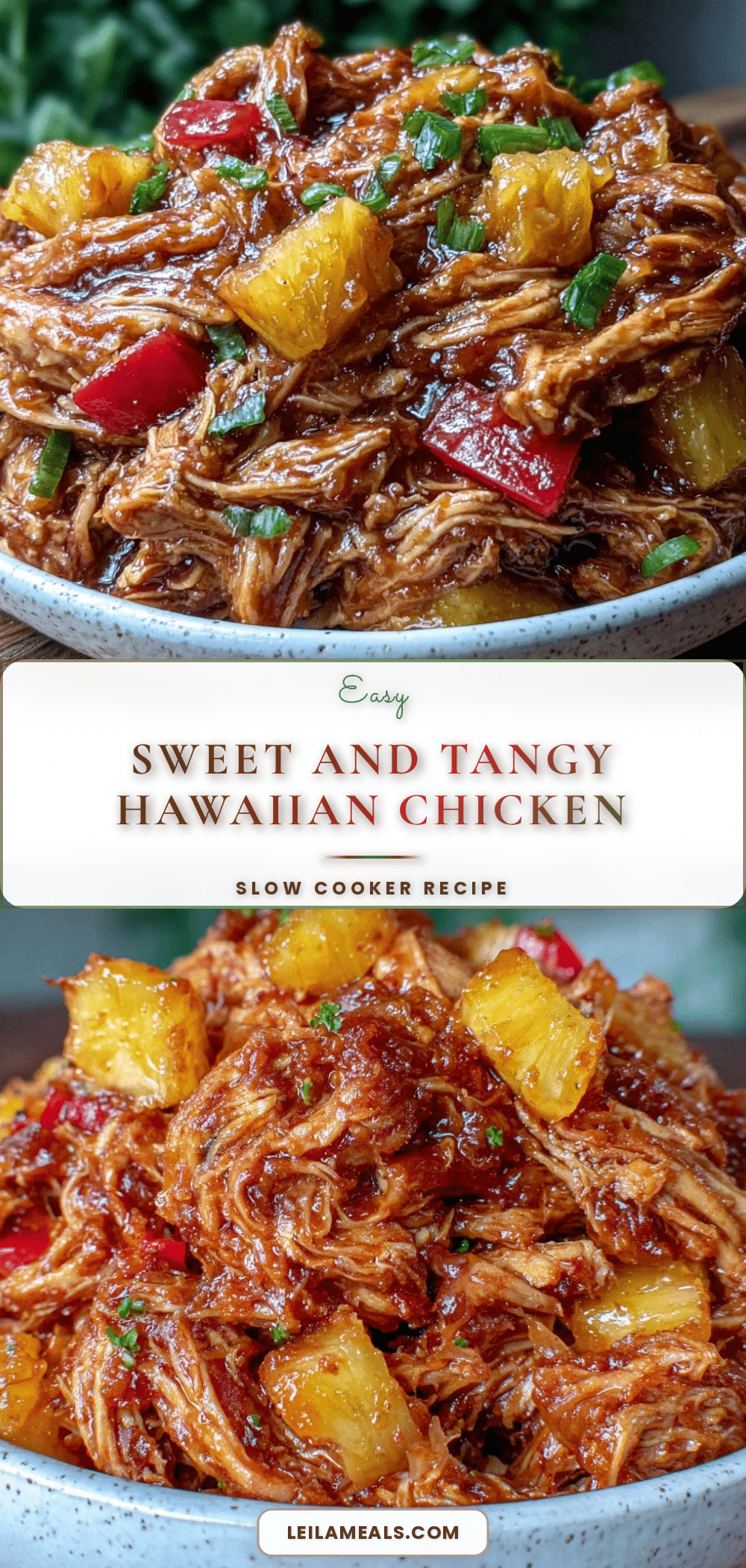 slow cooker hawaiian chicken recipe