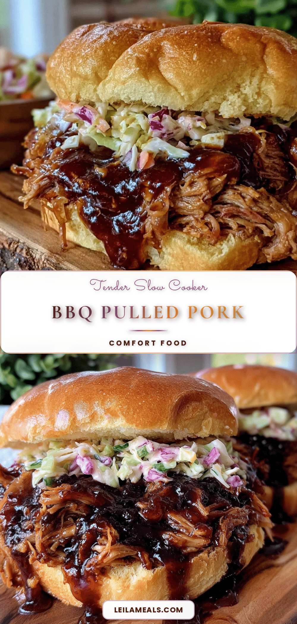 tender crockpot bbq pulled pork sandwiches recipe