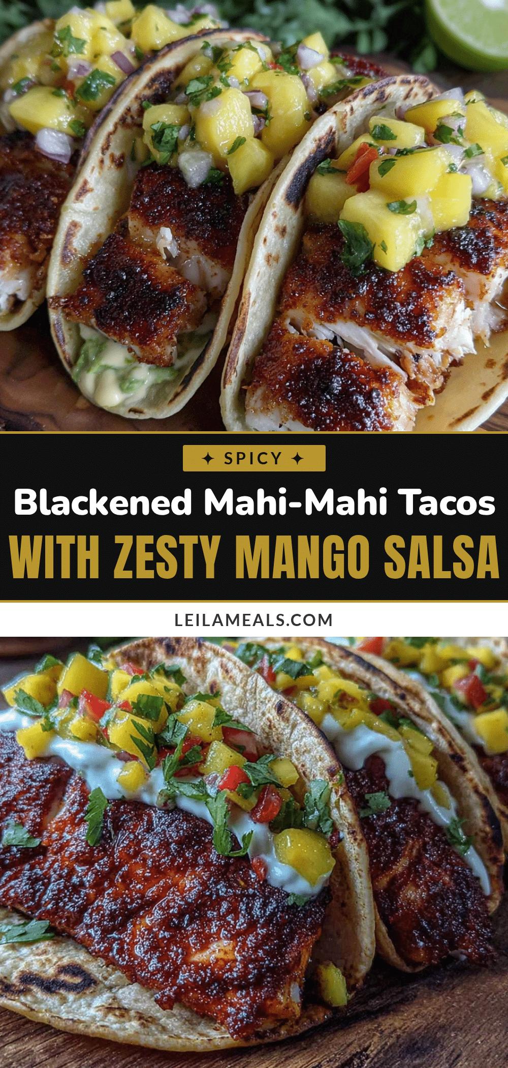 blackened mahi-mahi tacos recipe