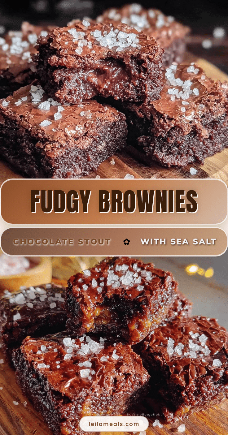 chocolate stout brownies recipe