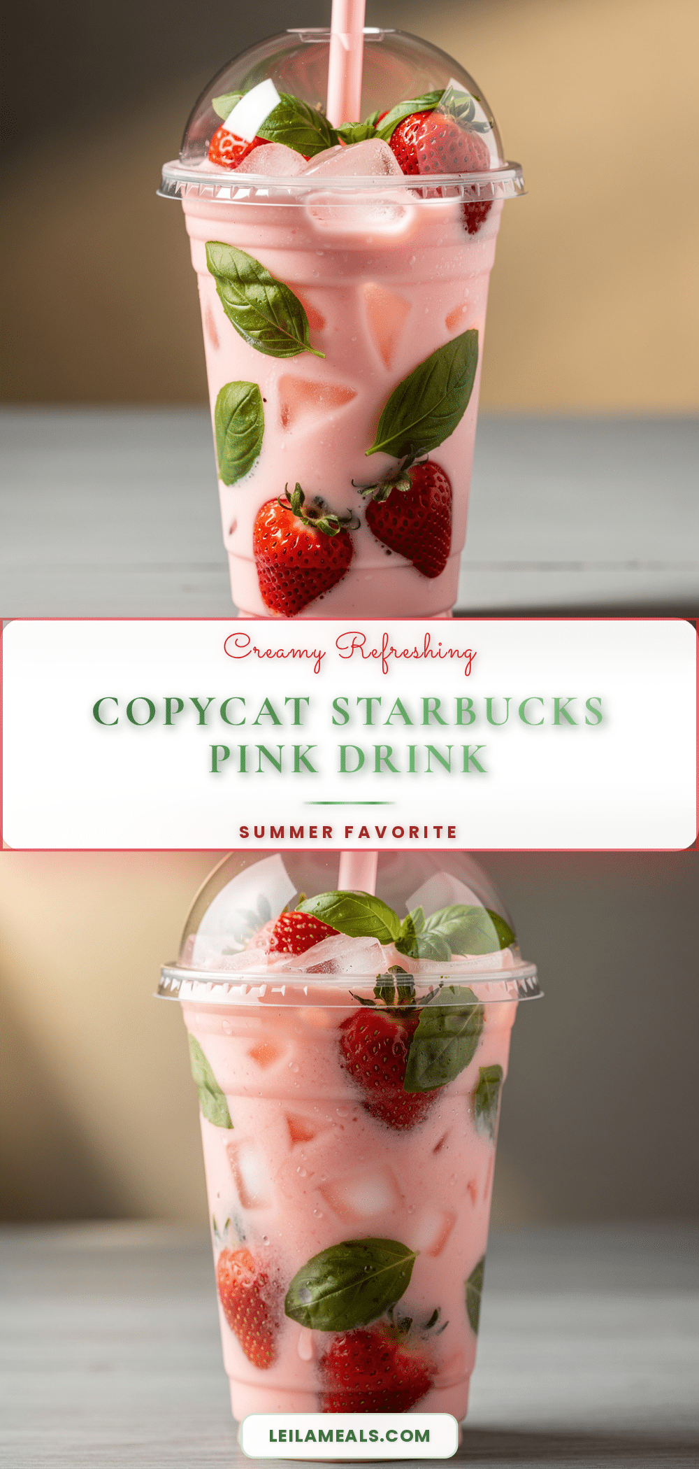 creamy copycat starbucks pink drink recipe recipe