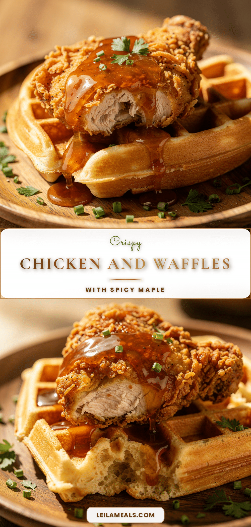 crispy chicken and waffles recipe