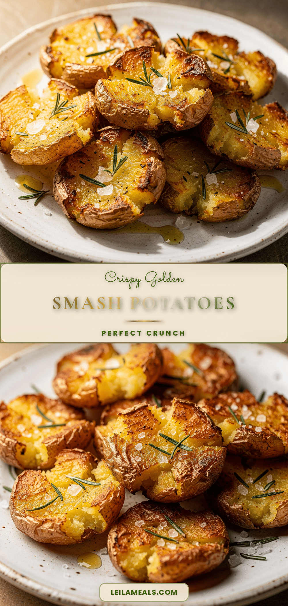 crispy smash potatoes recipe