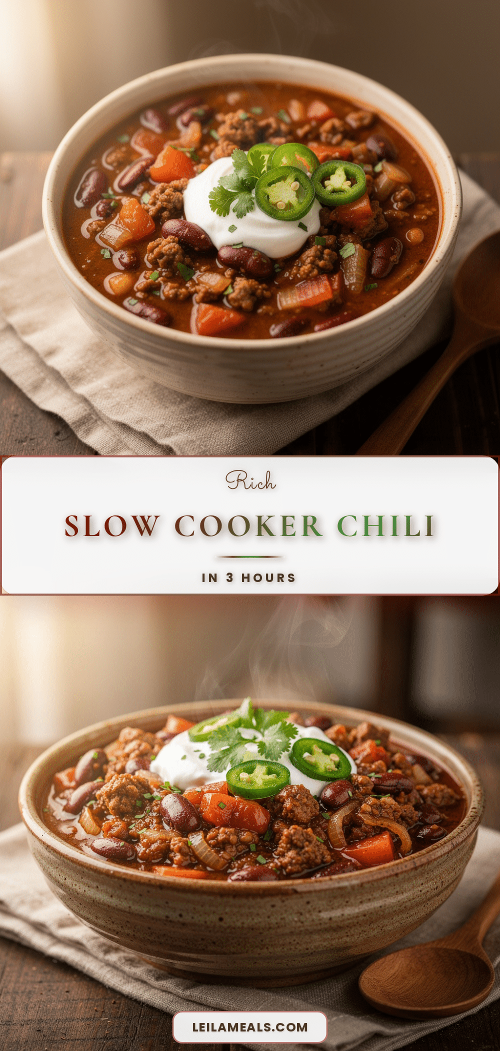 crockpot chili recipe recipe