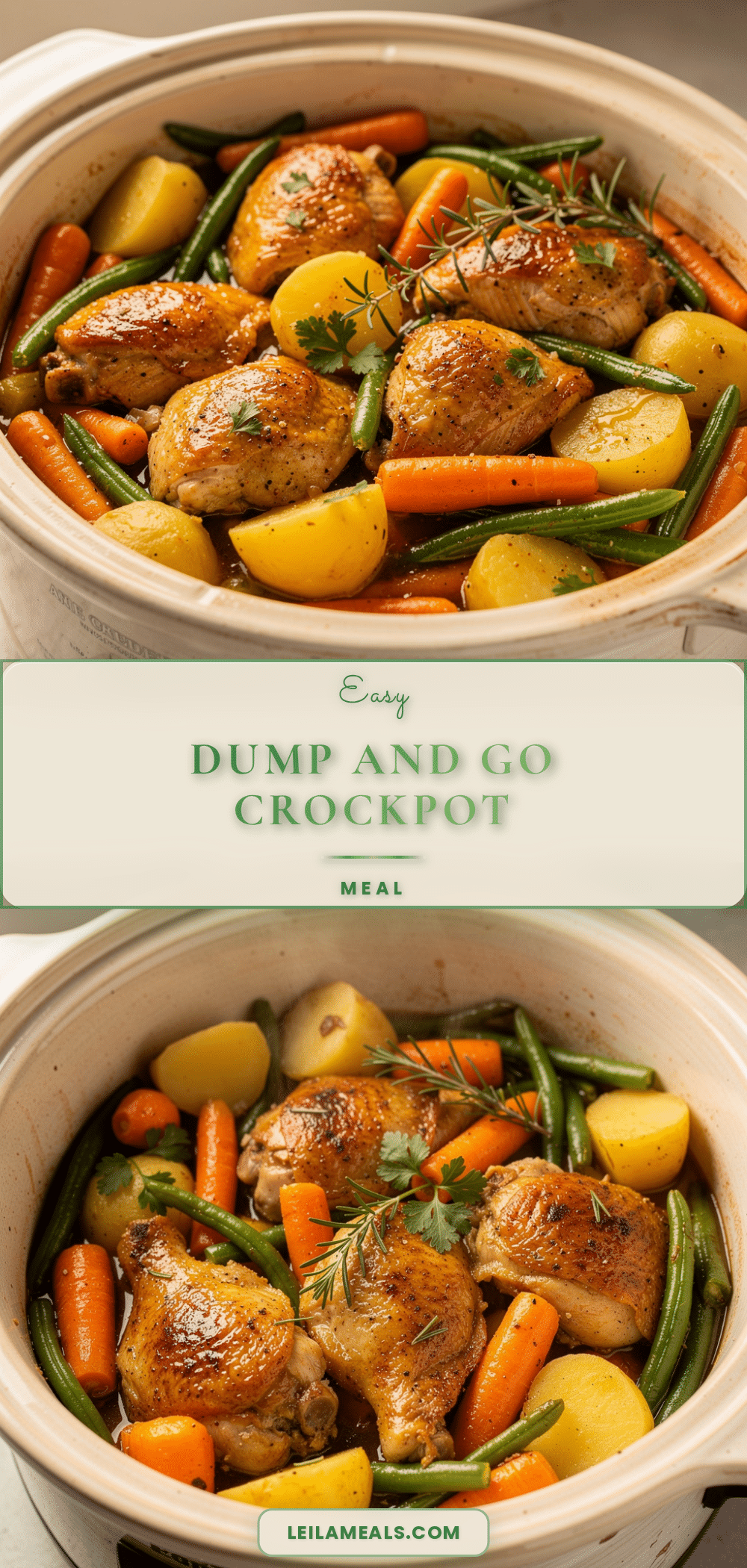 easy dump and go crockpot meal recipe