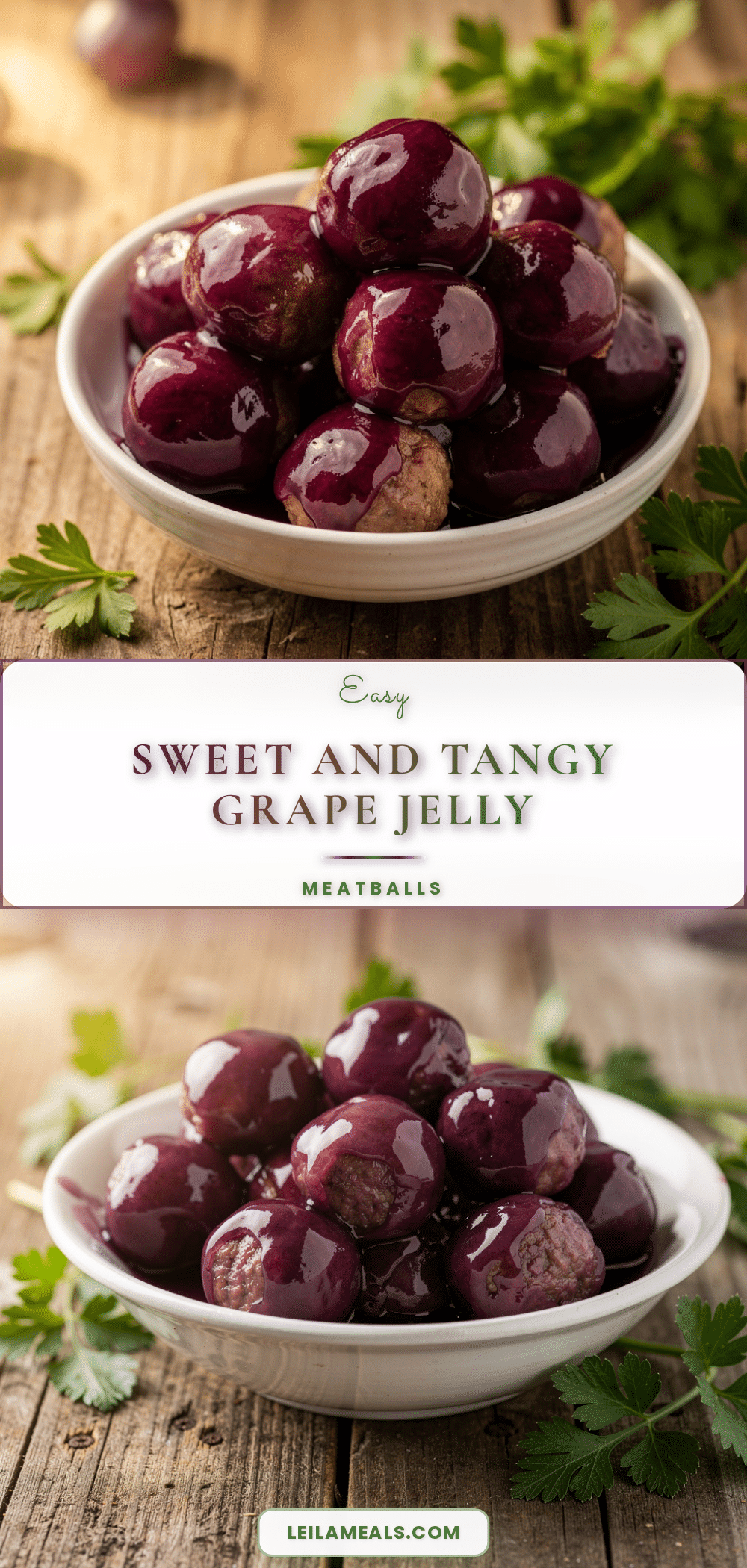 easy grape jelly meatballs recipe