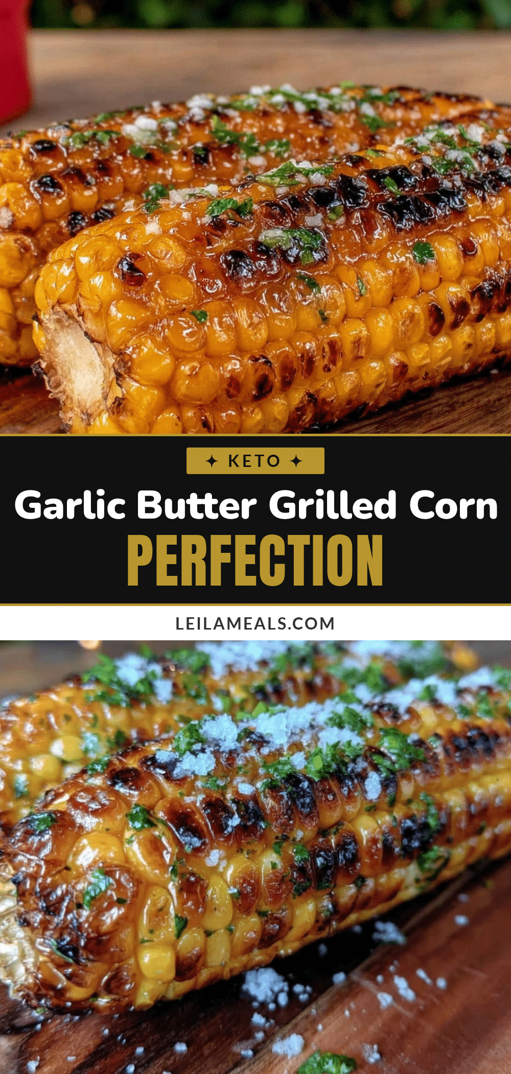 garlic butter grilled corn recipe