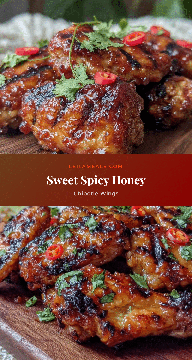 honey chipotle grilled chicken wings recipe