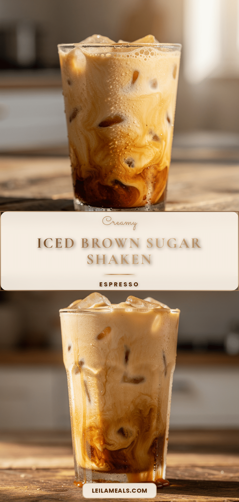 iced brown sugar oat milk shaken espresso recipe