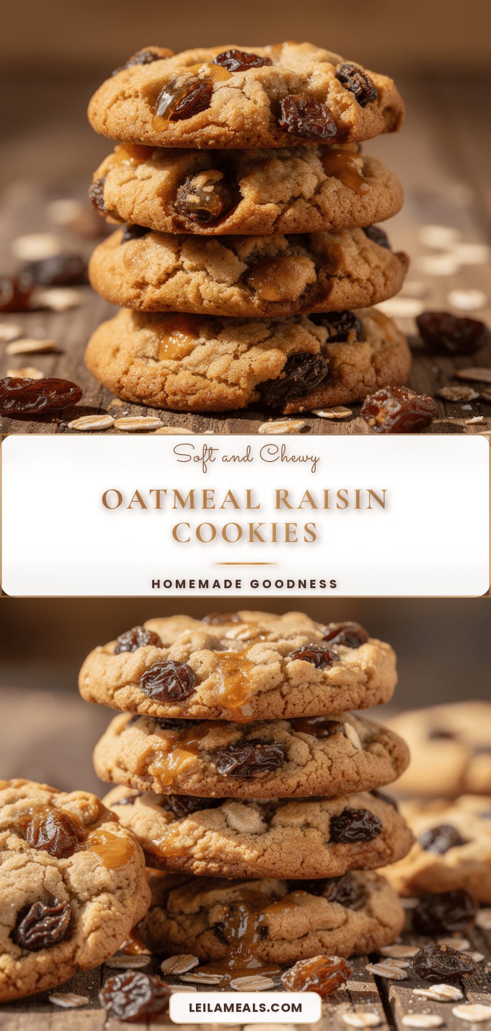 oatmeal raisin cookies recipe