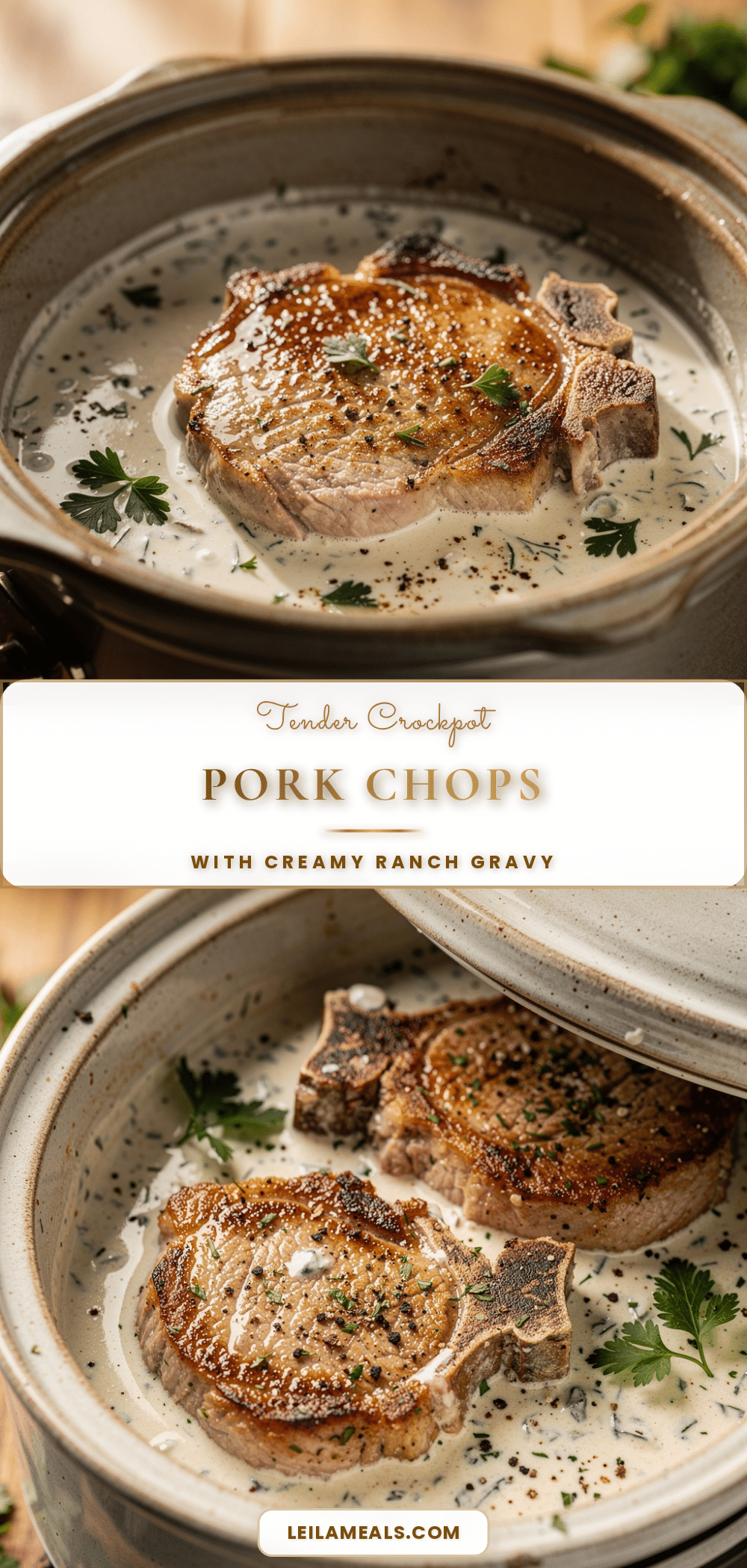 pork chops in crockpot recipe