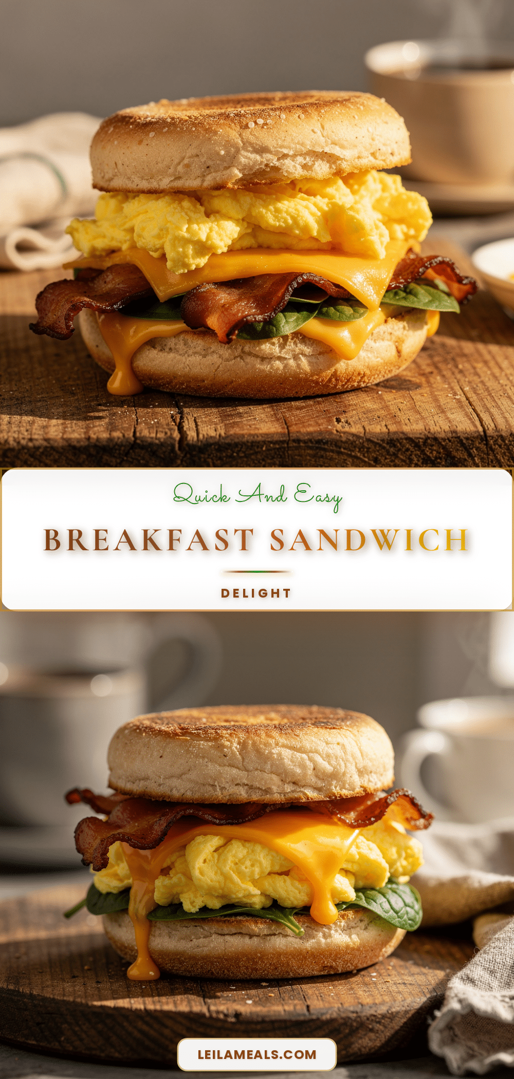 quick breakfast sandwich recipe