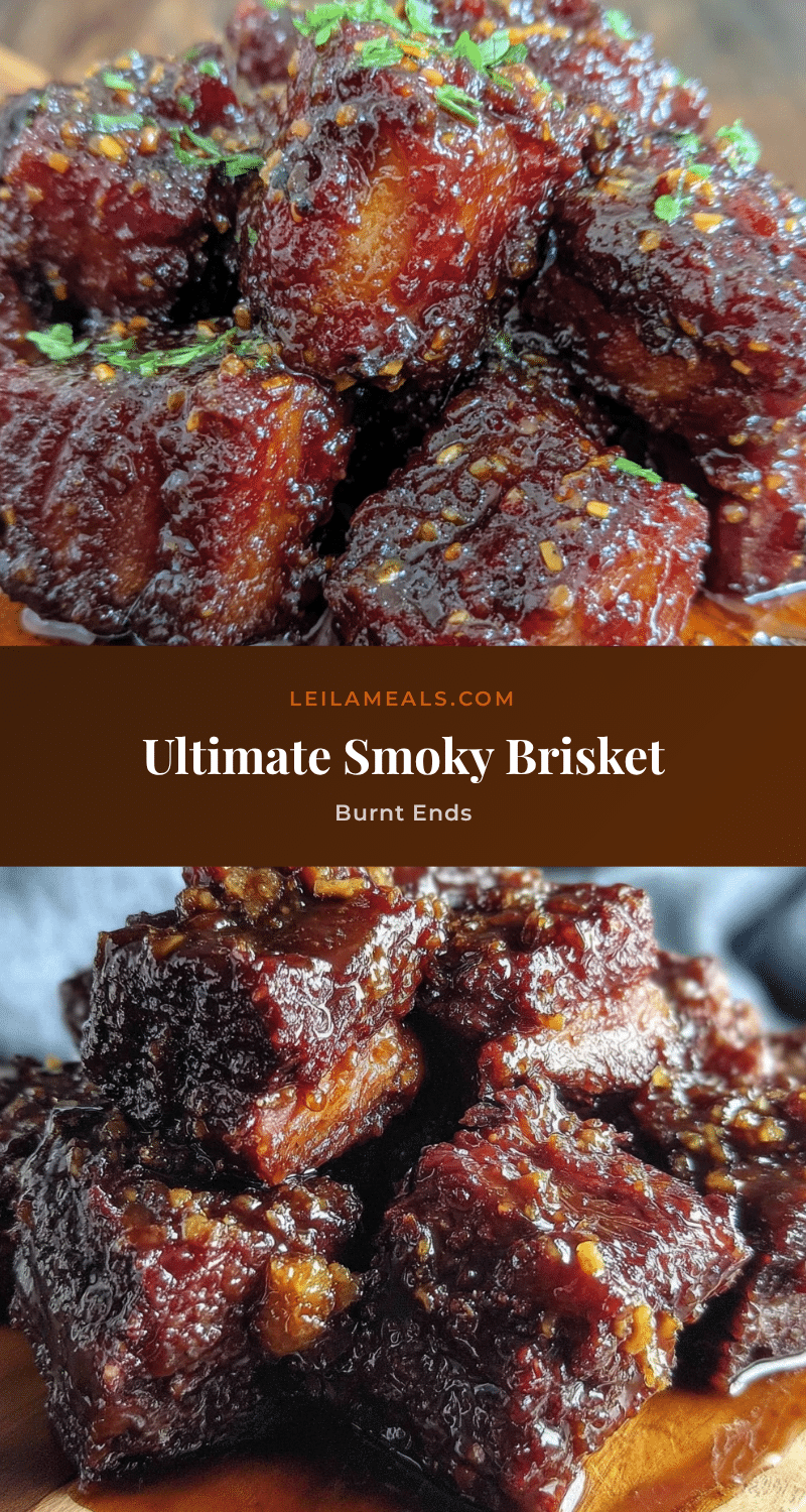 smoked brisket burnt ends recipe