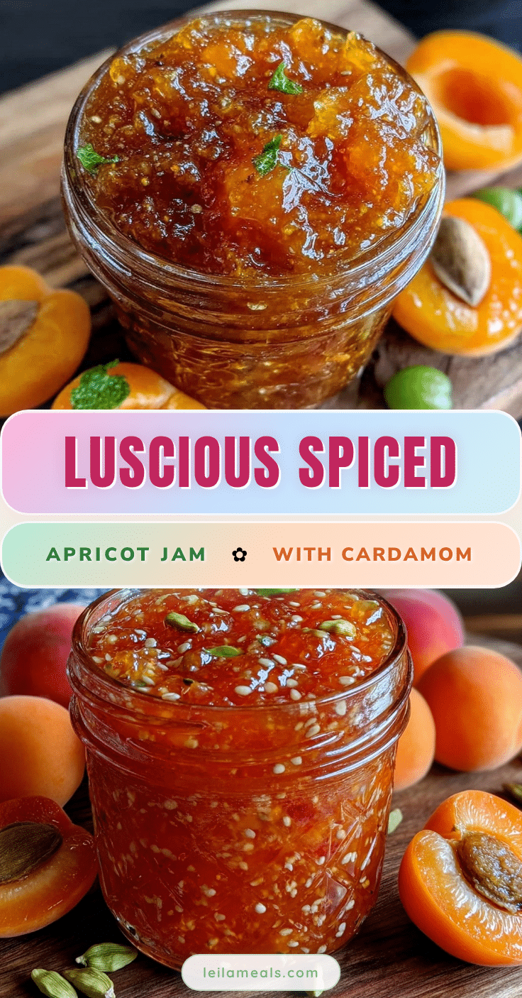 spiced apricot jam recipe