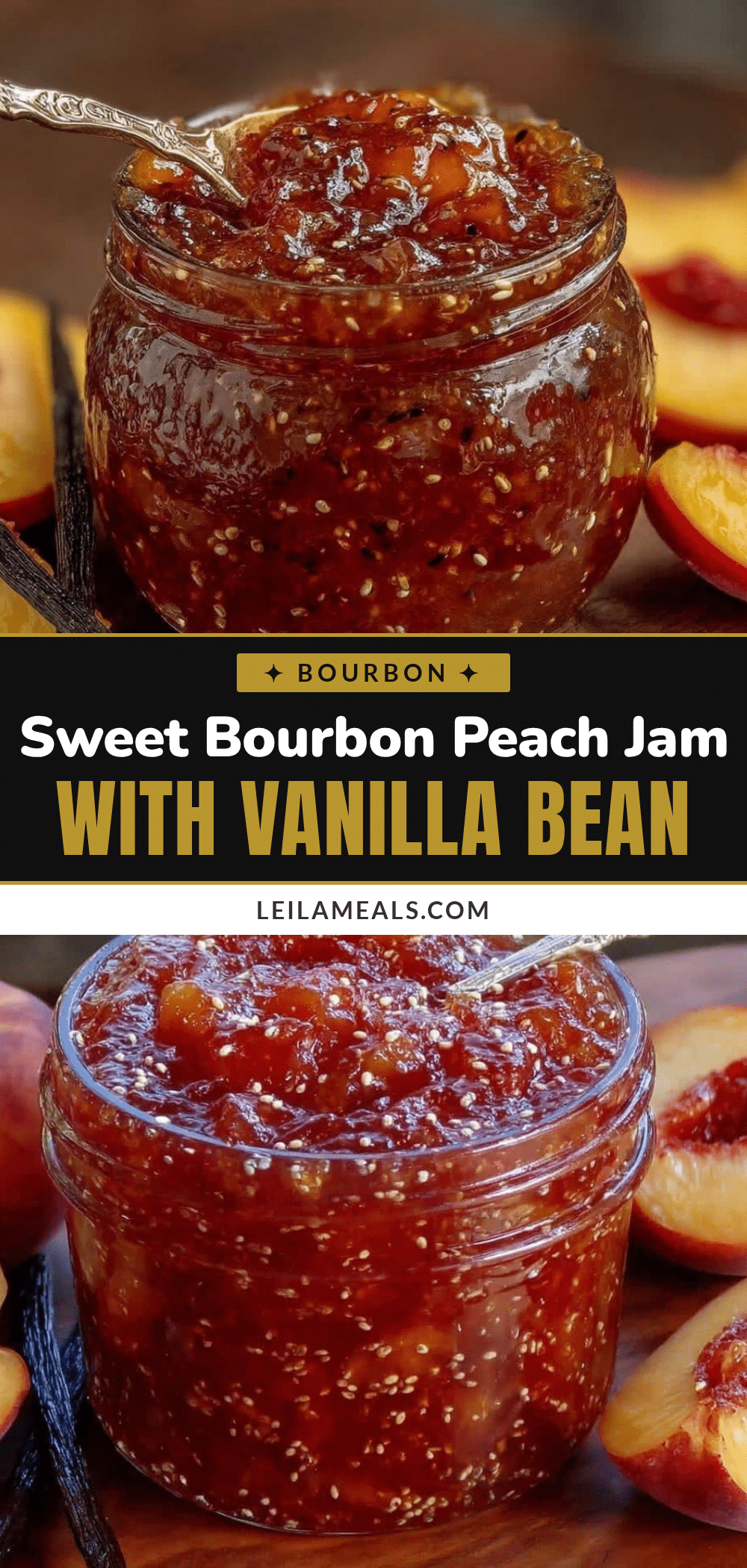 bourbon peach jam recipe