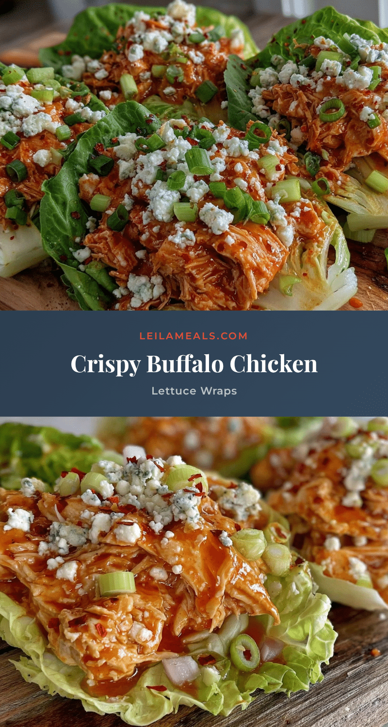 buffalo chicken salad lettuce wraps recipe