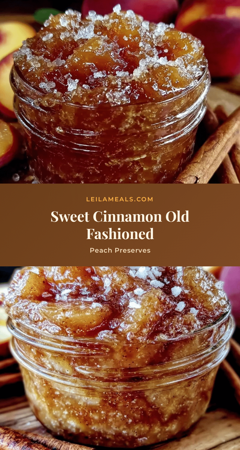 classic old fashioned peach preserves recipe