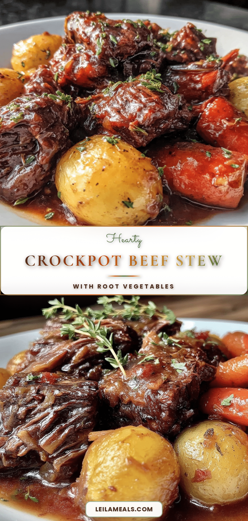 cozy crockpot beef stew recipe