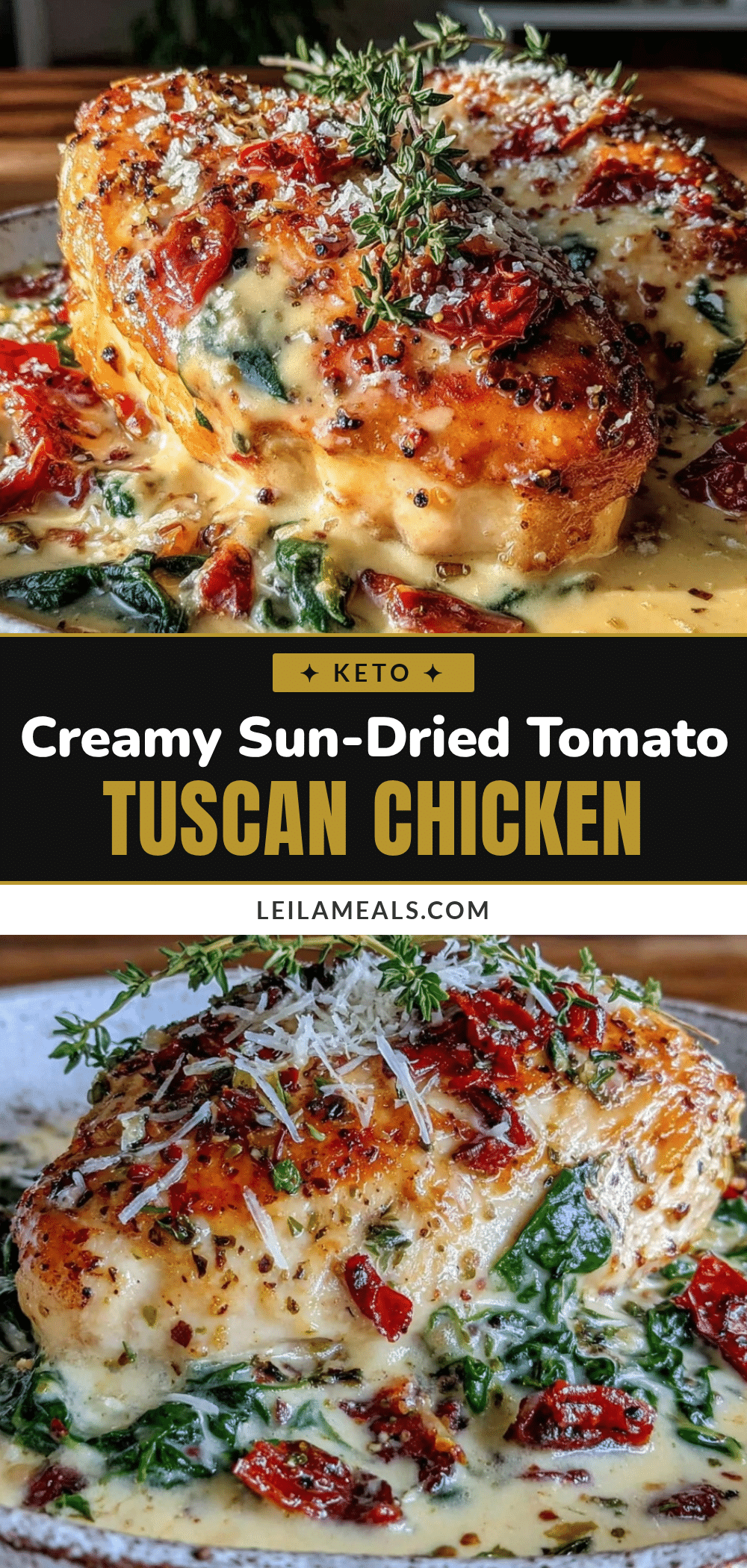 creamy tuscan chicken recipe