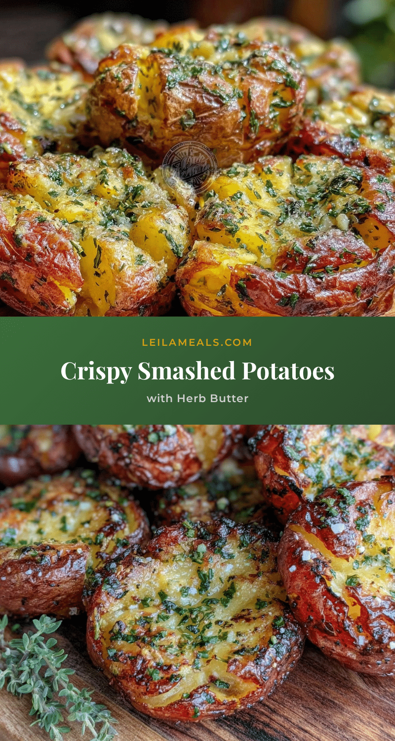 crispy smashed potatoes recipe