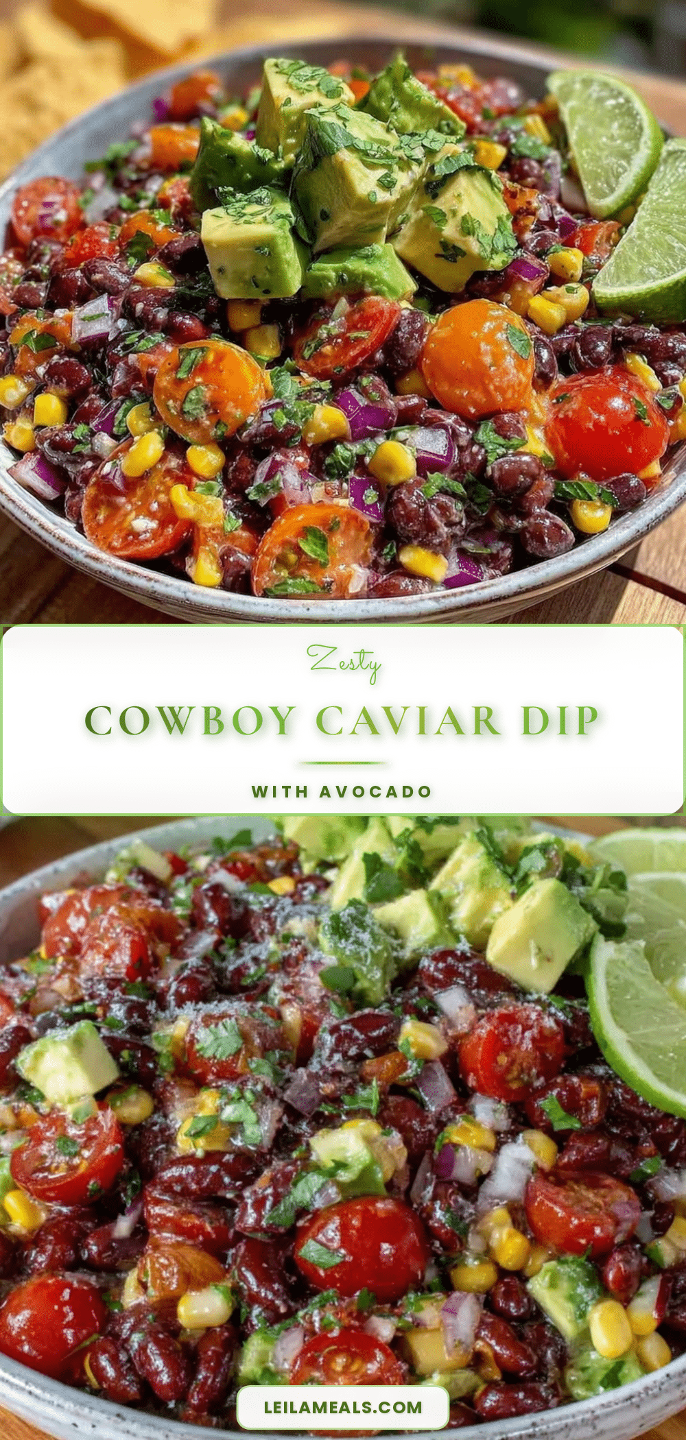 fresh cowboy caviar dip recipe
