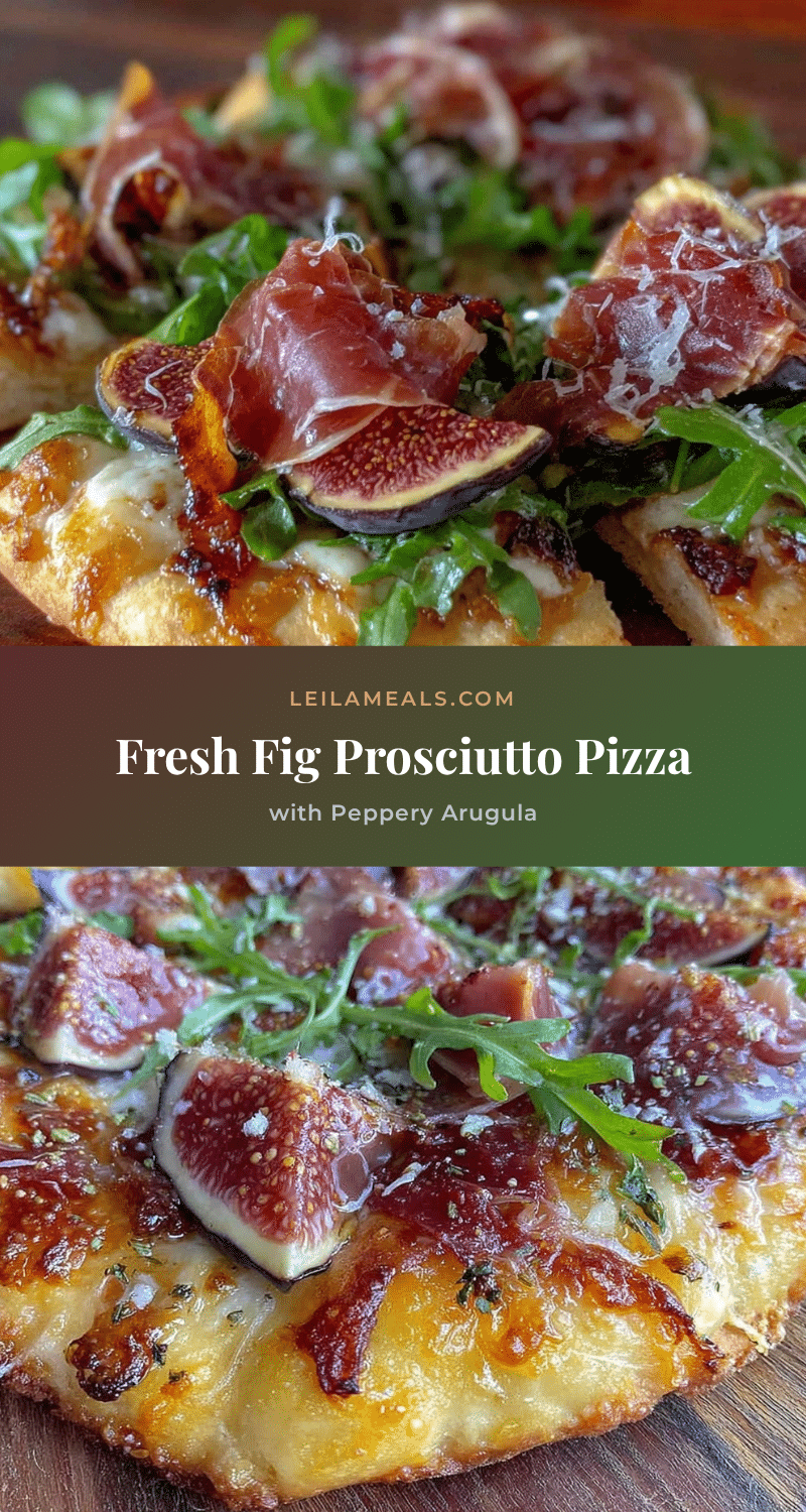 fresh fig prosciutto pizza recipe