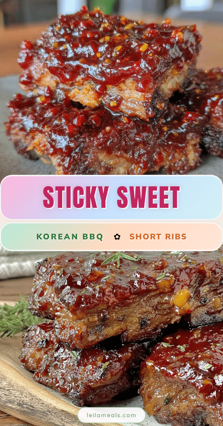 Korean BBQ short ribs recipe