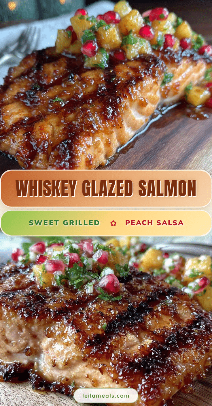 whiskey glazed grilled salmon recipe