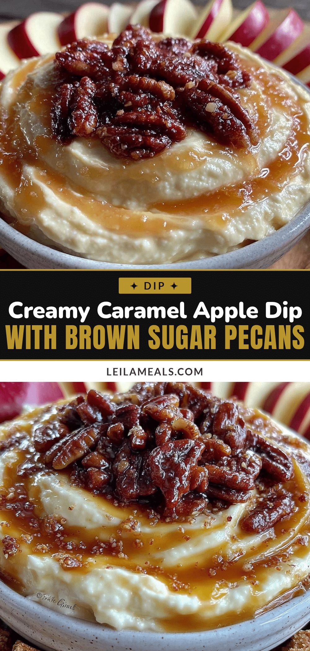 creamy caramel apple cream cheese dip recipe
