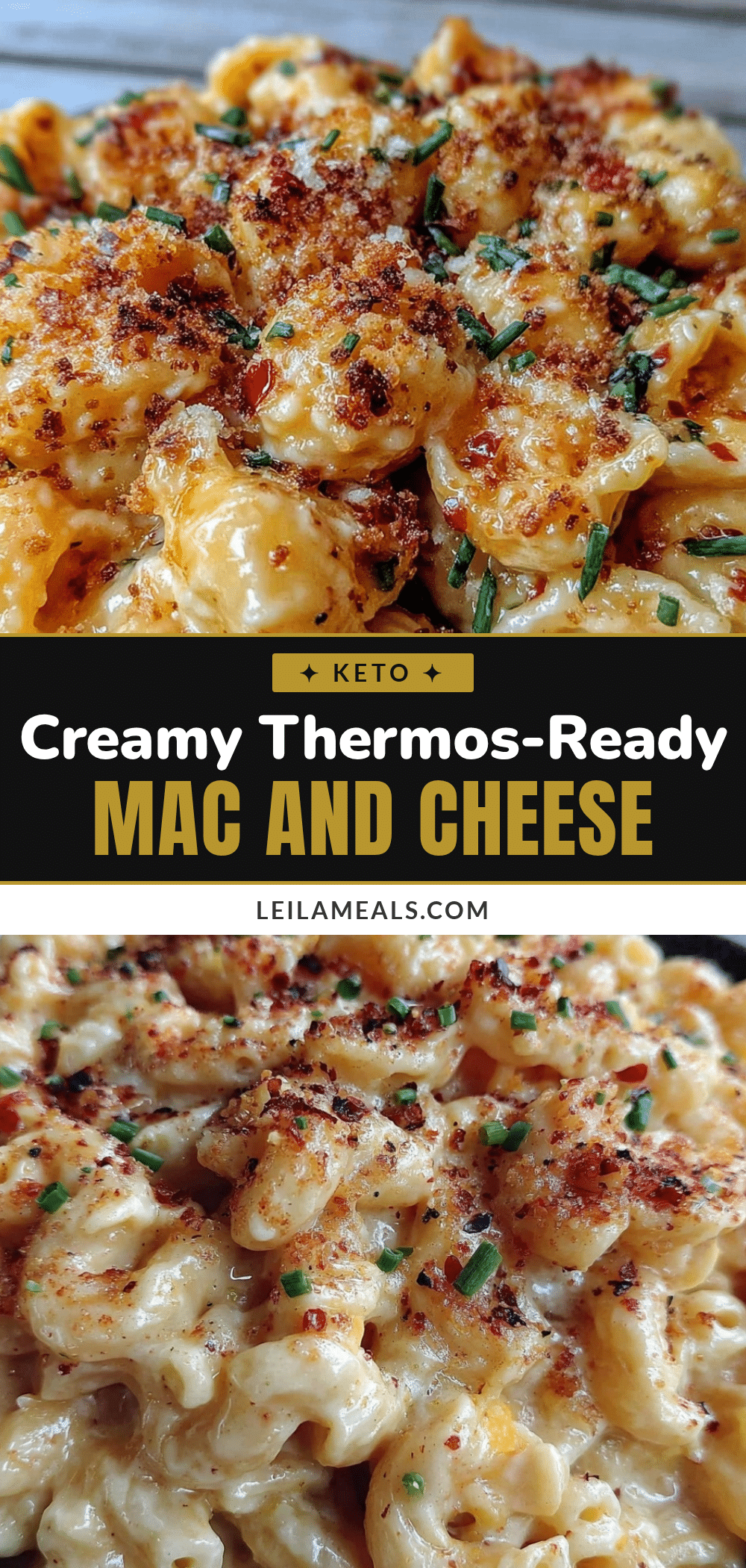 creamy thermos-ready mac and cheese recipe