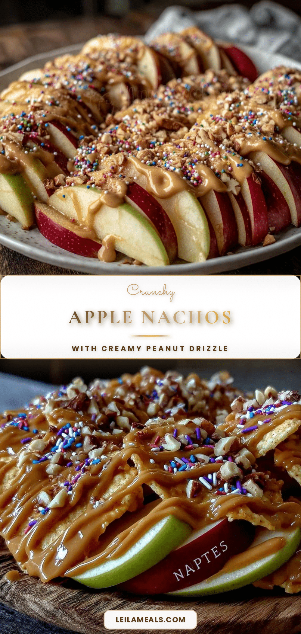 fresh apple nachos recipe