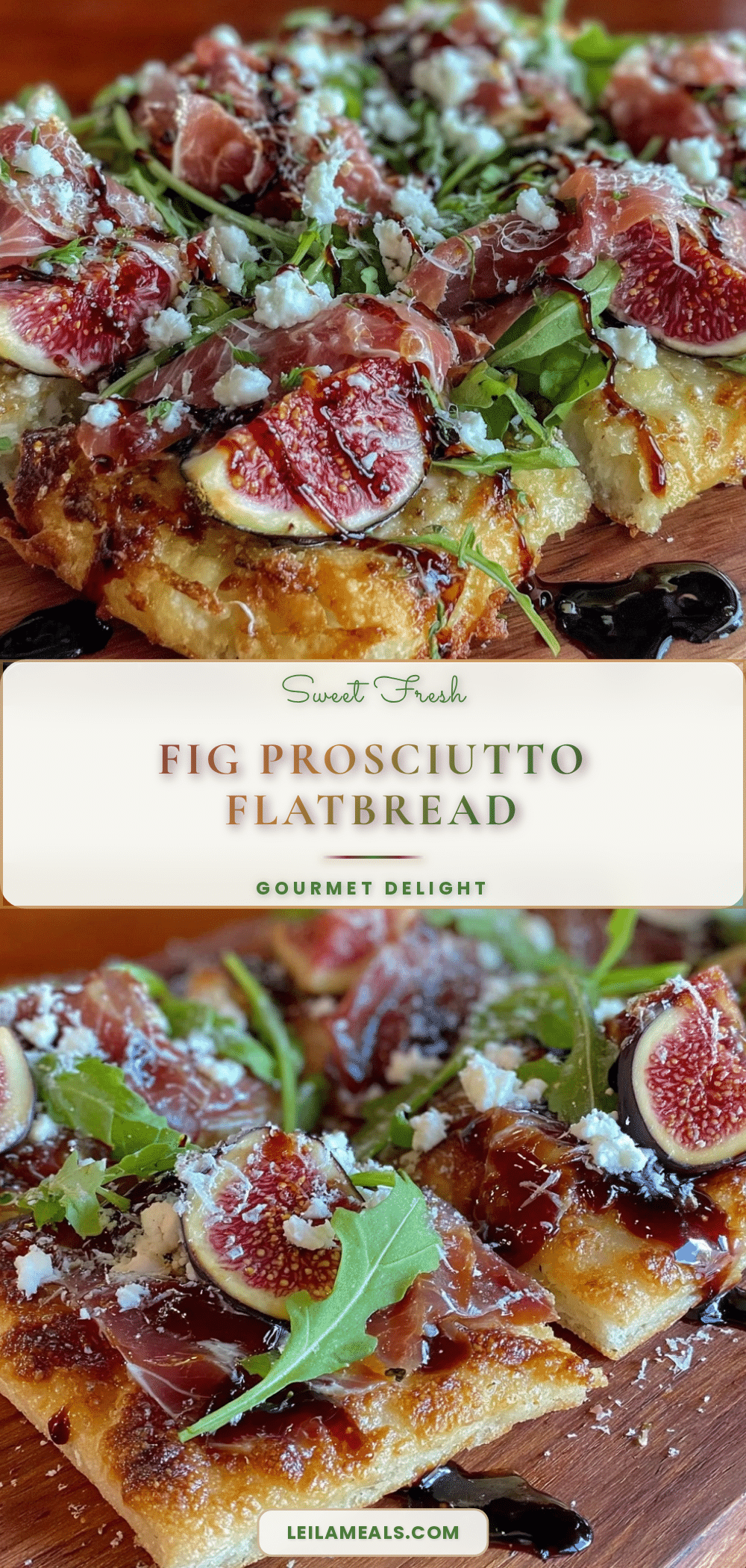 fresh fig and prosciutto flatbread recipe