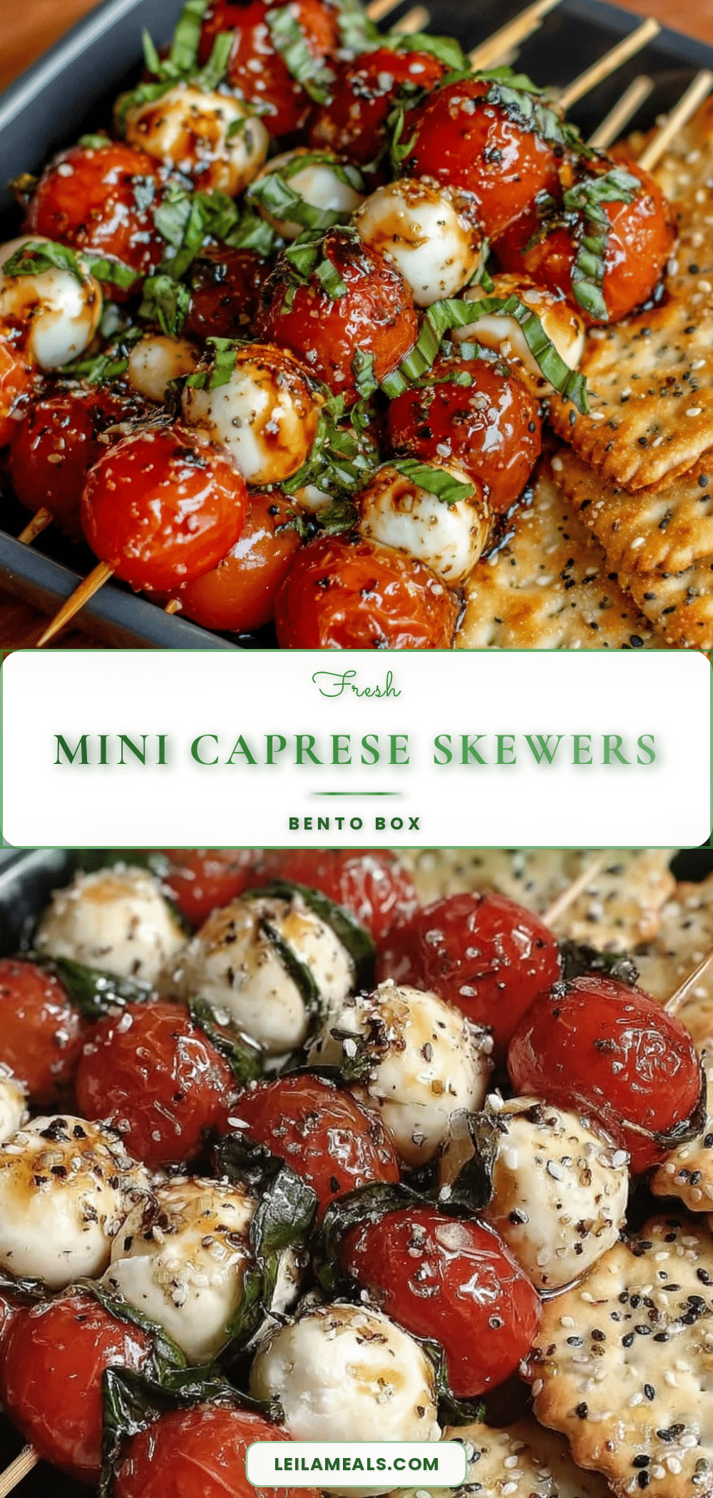 fresh mini caprese skewers recipe
