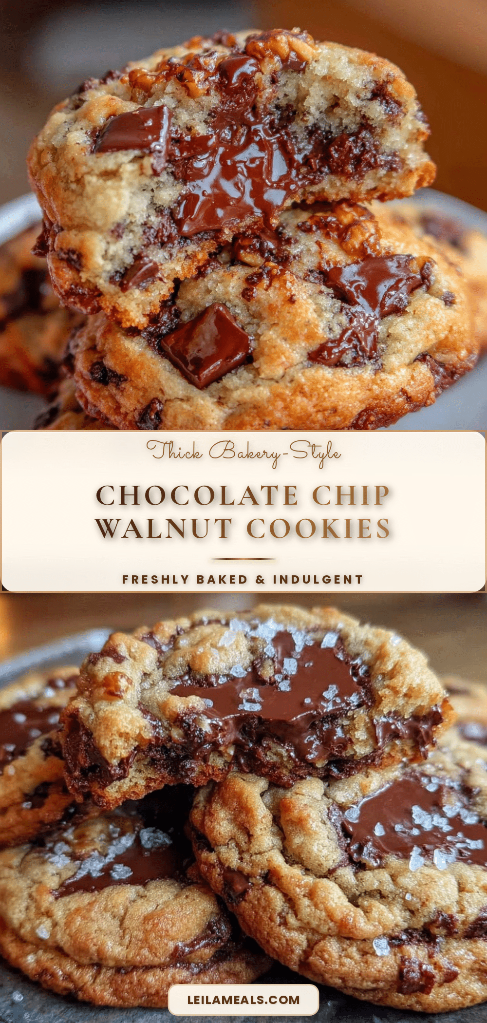 Levain chocolate chip walnut cookies recipe