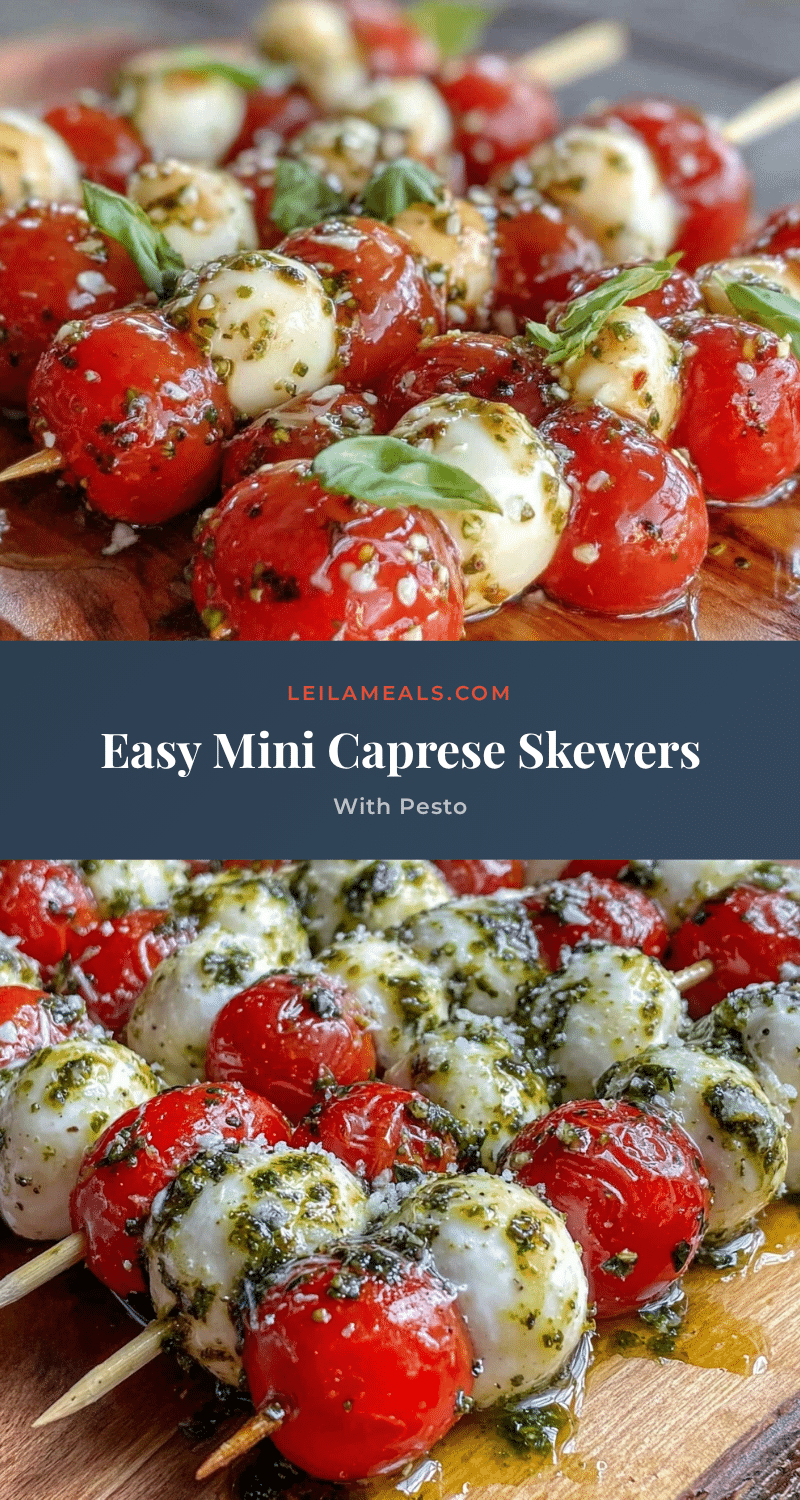 mini caprese skewer lunchbox bites recipe