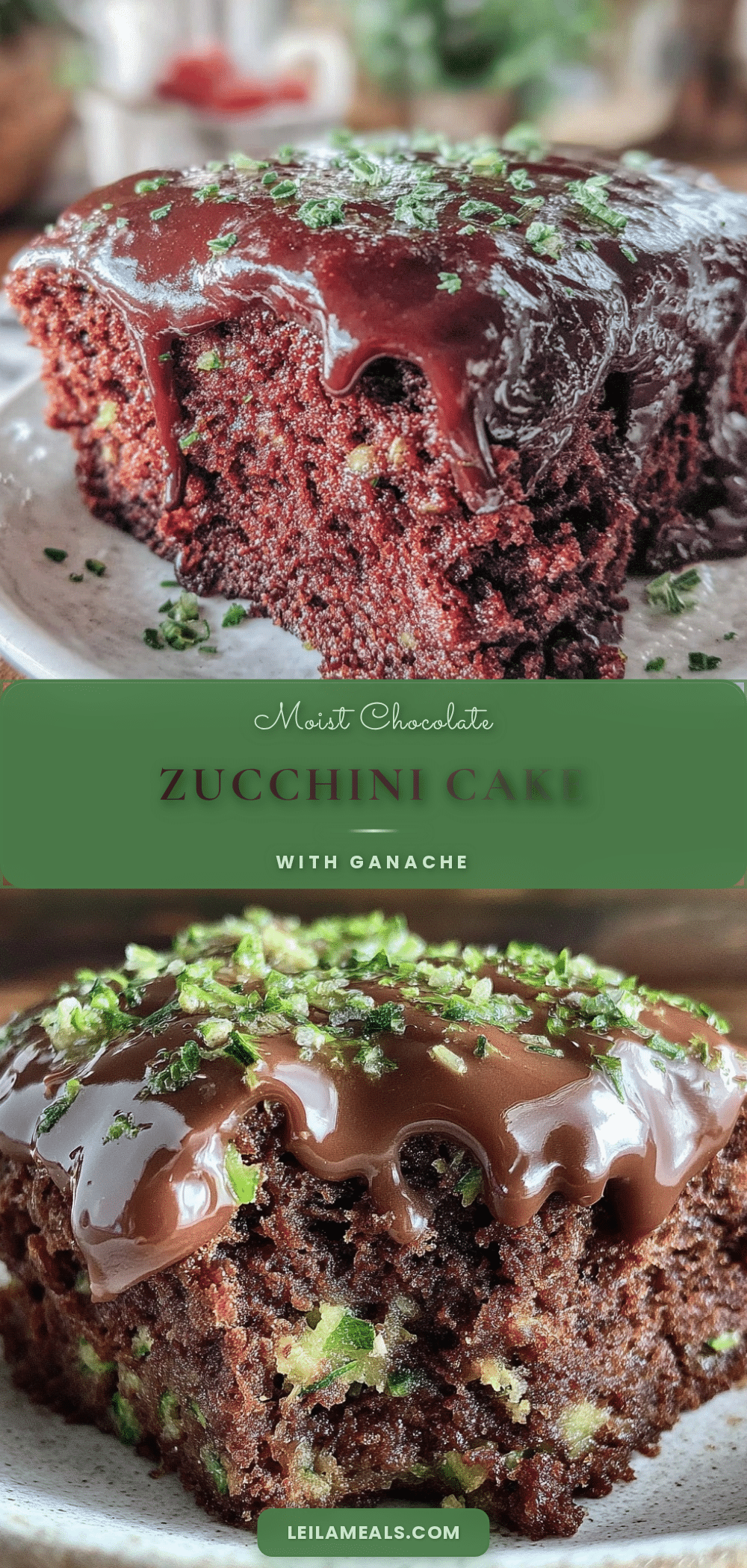 moist chocolate zucchini cake recipe