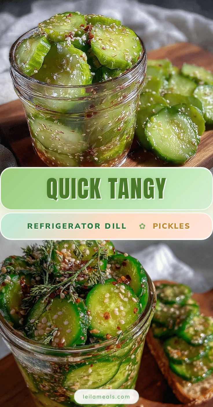 quick refrigerator dill pickles recipe