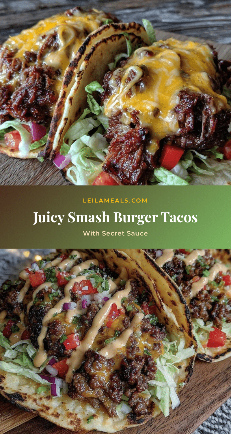 smash burger tacos recipe