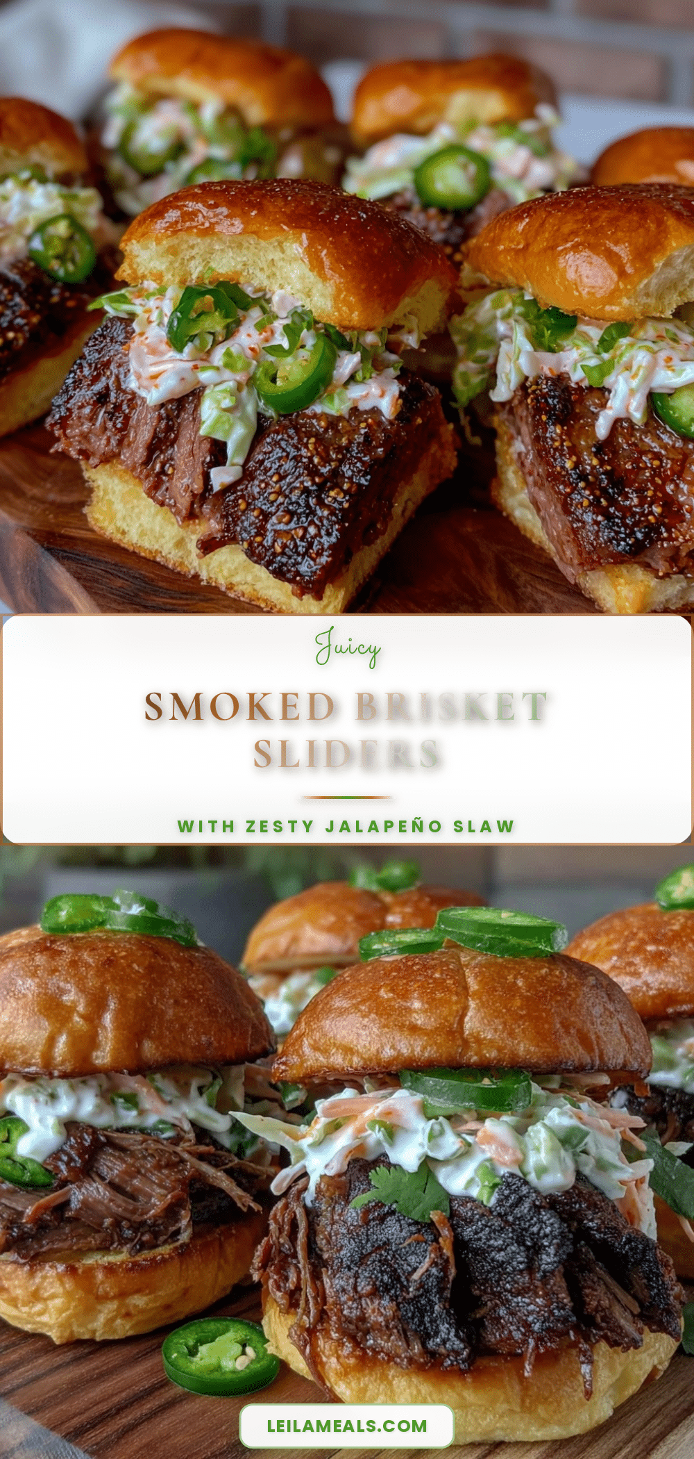 smoked brisket sliders recipe