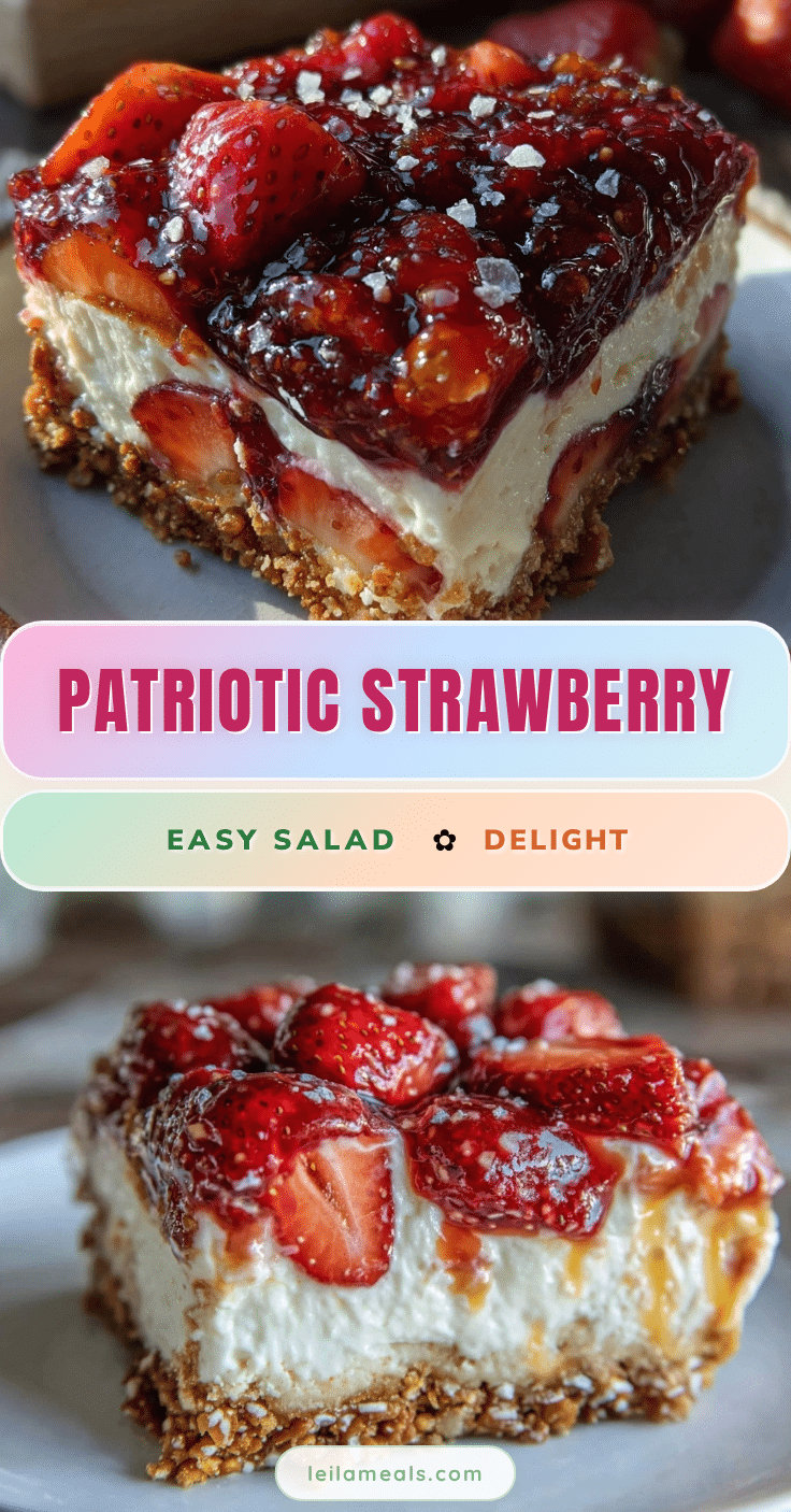 strawberry pretzel salad dessert recipe