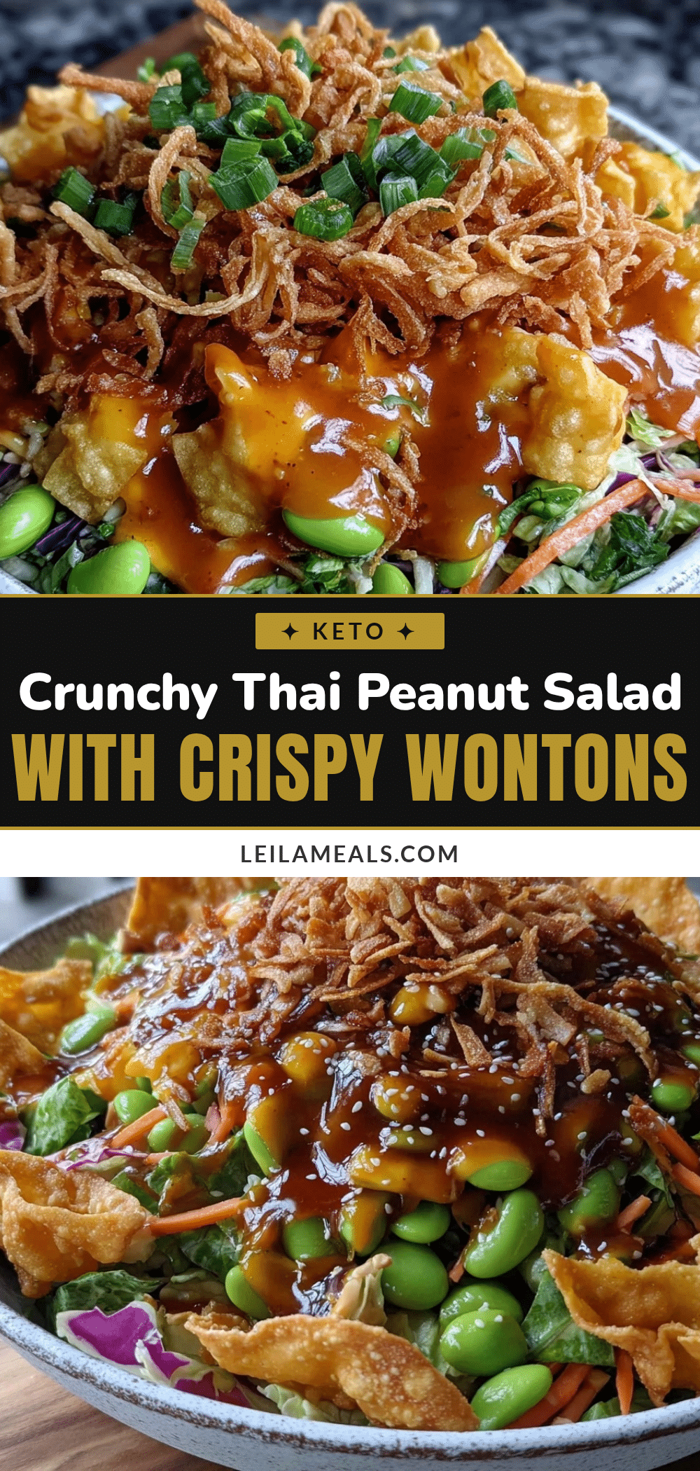 thai peanut crunch salad recipe
