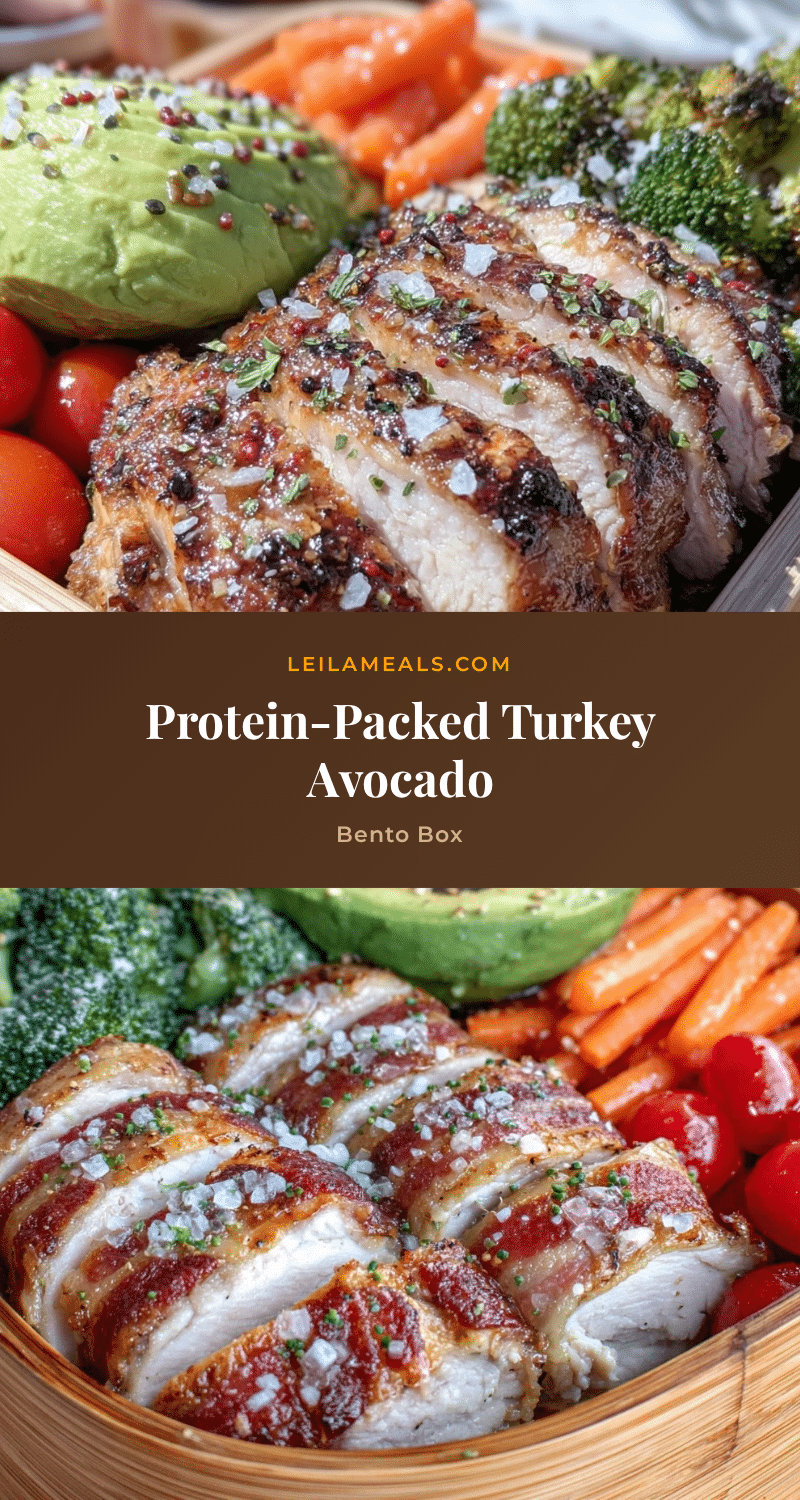 turkey avocado bento box recipe