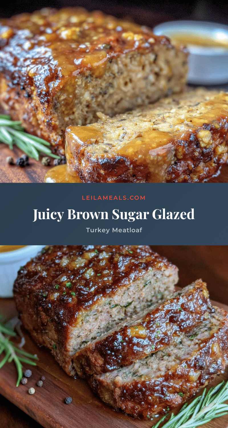 Classic Turkey Meatloaf with Brown Sugar Glaze recipe