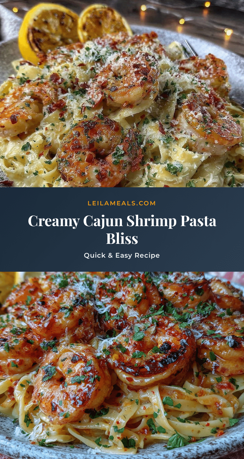 creamy cajun shrimp pasta recipe
