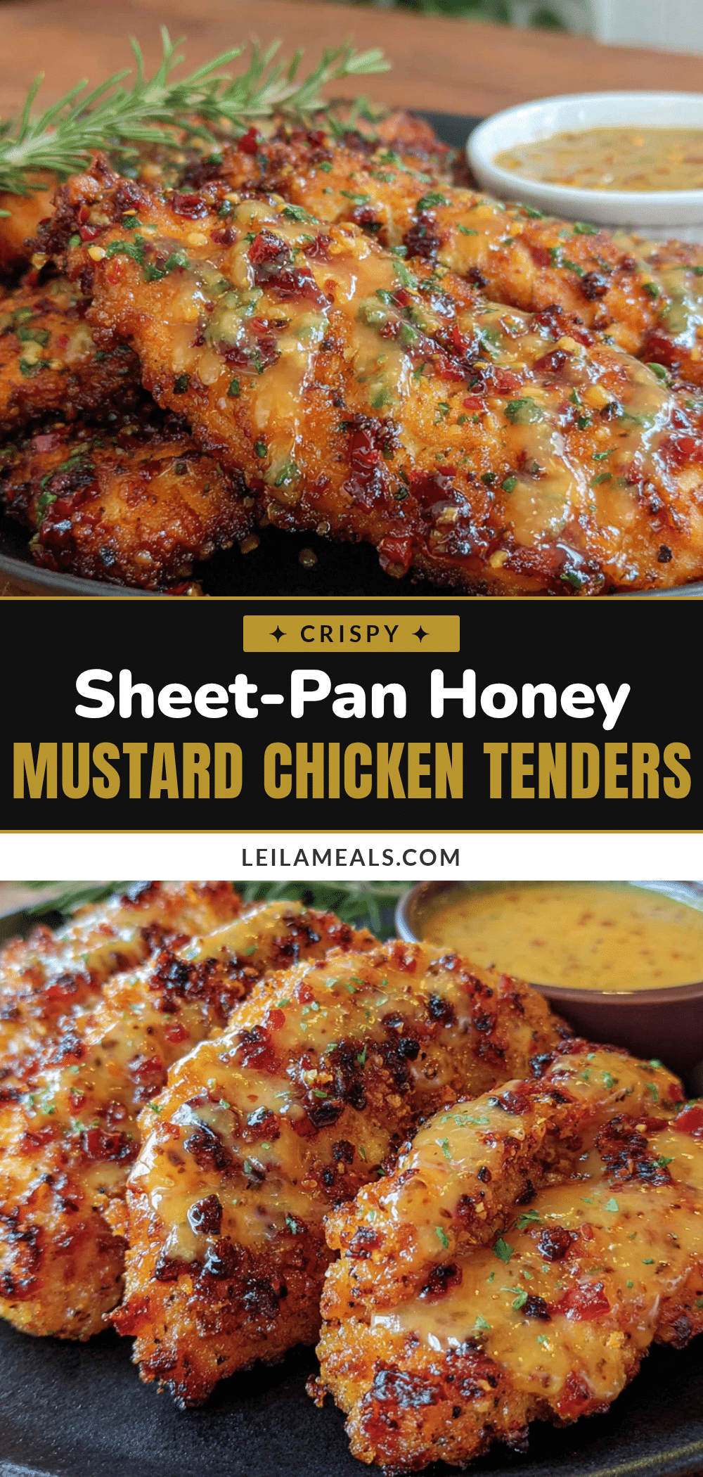 crispy honey mustard chicken tenders recipe