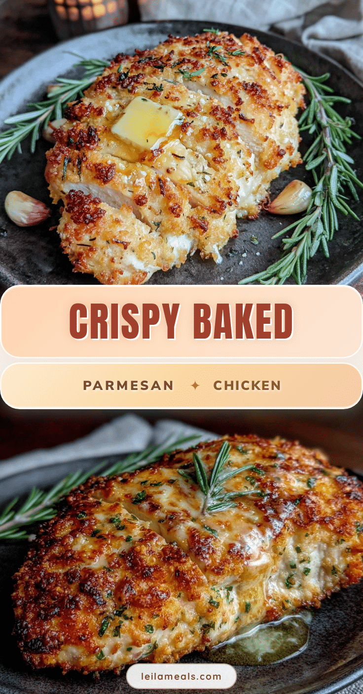 crispy parmesan crusted chicken breast recipe