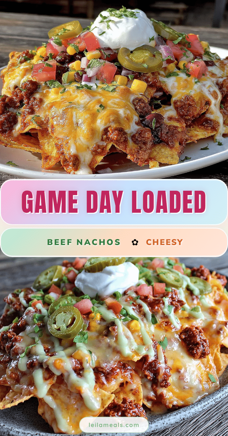 loaded football nachos recipe