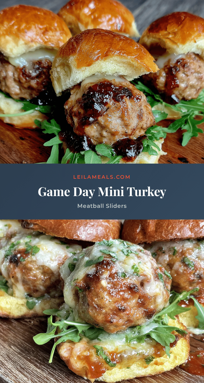 mini turkey meatball sliders recipe